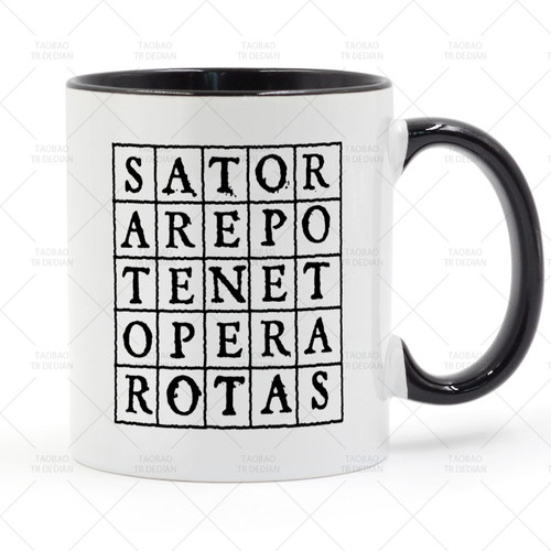 SatorSquare文字魔方马克杯子
