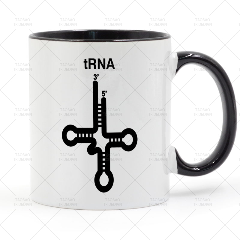 tRNA 转运RNA 生物学科研生命 马克杯 咖啡牛奶陶瓷喝水杯子