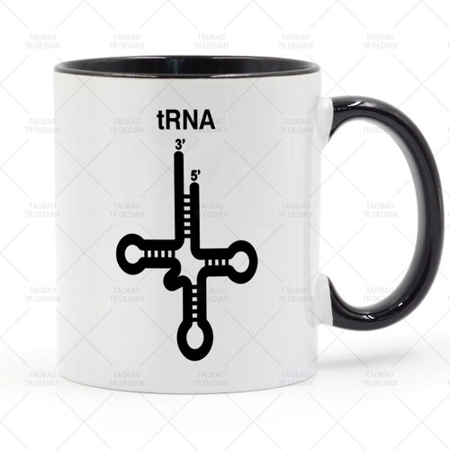 tRNA 转运RNA 生物学科研生命 马克杯 咖啡牛奶陶瓷喝水杯子