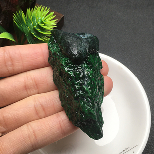 隆慈缘干青翡翠原石料子缅甸保真老坑A货天然毛料玉石包邮送证书