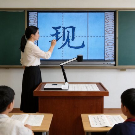恒变Z1000实物投影仪教学高拍仪硬笔书法网络直播视频展示台展台