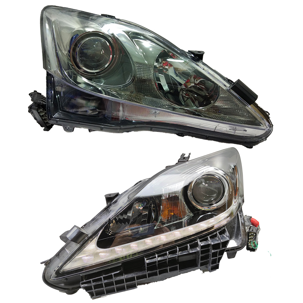 原厂氙气大灯改装升级