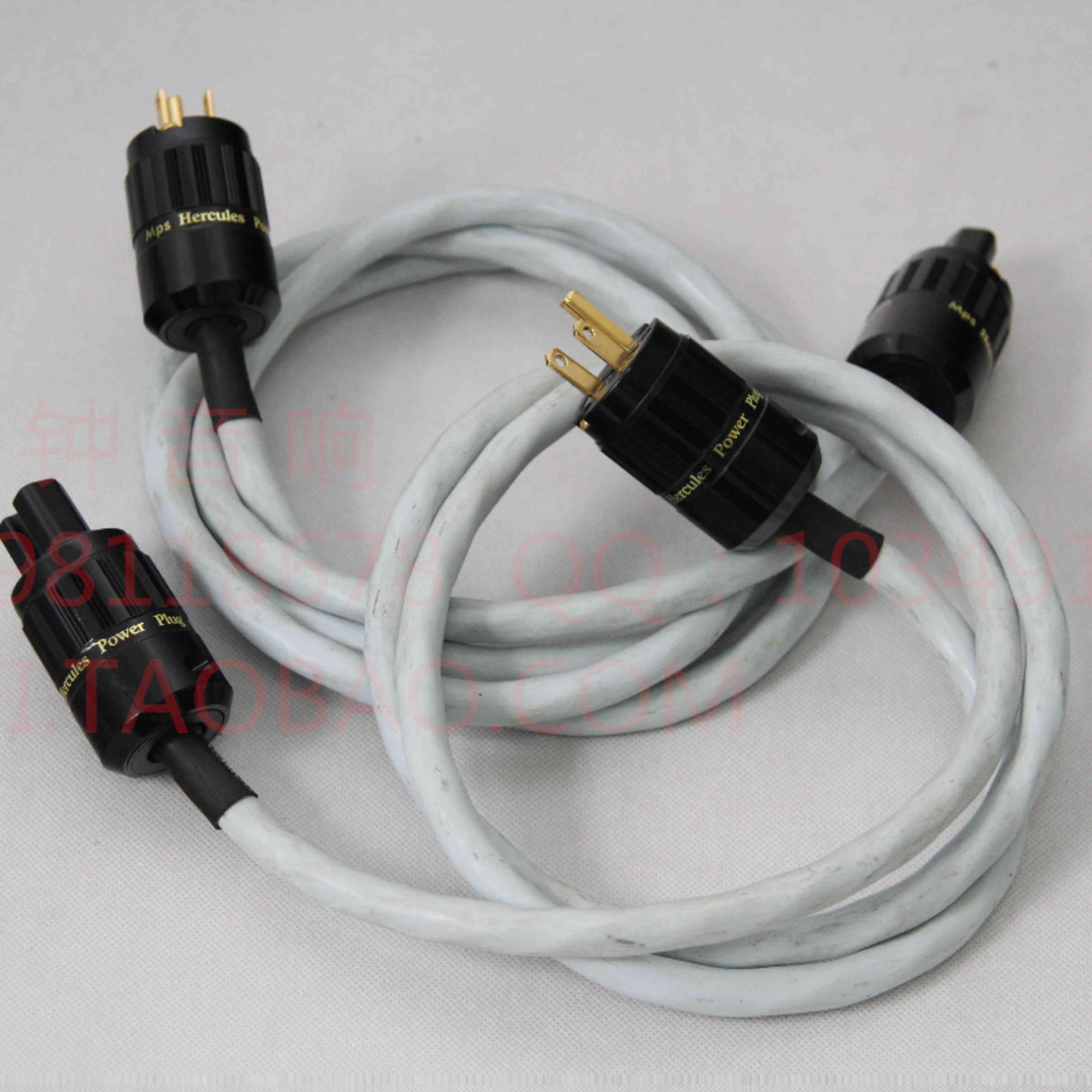 ◆阿钟音响◆台湾原装 MPS Hercules W/M 电源线 美标插头 电源线