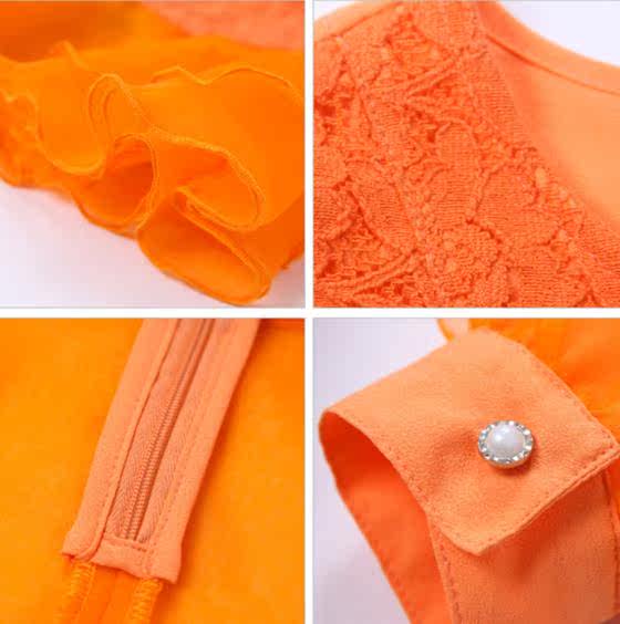 Chemise fille à manche longue en coton - Ref 2087497 Image 4