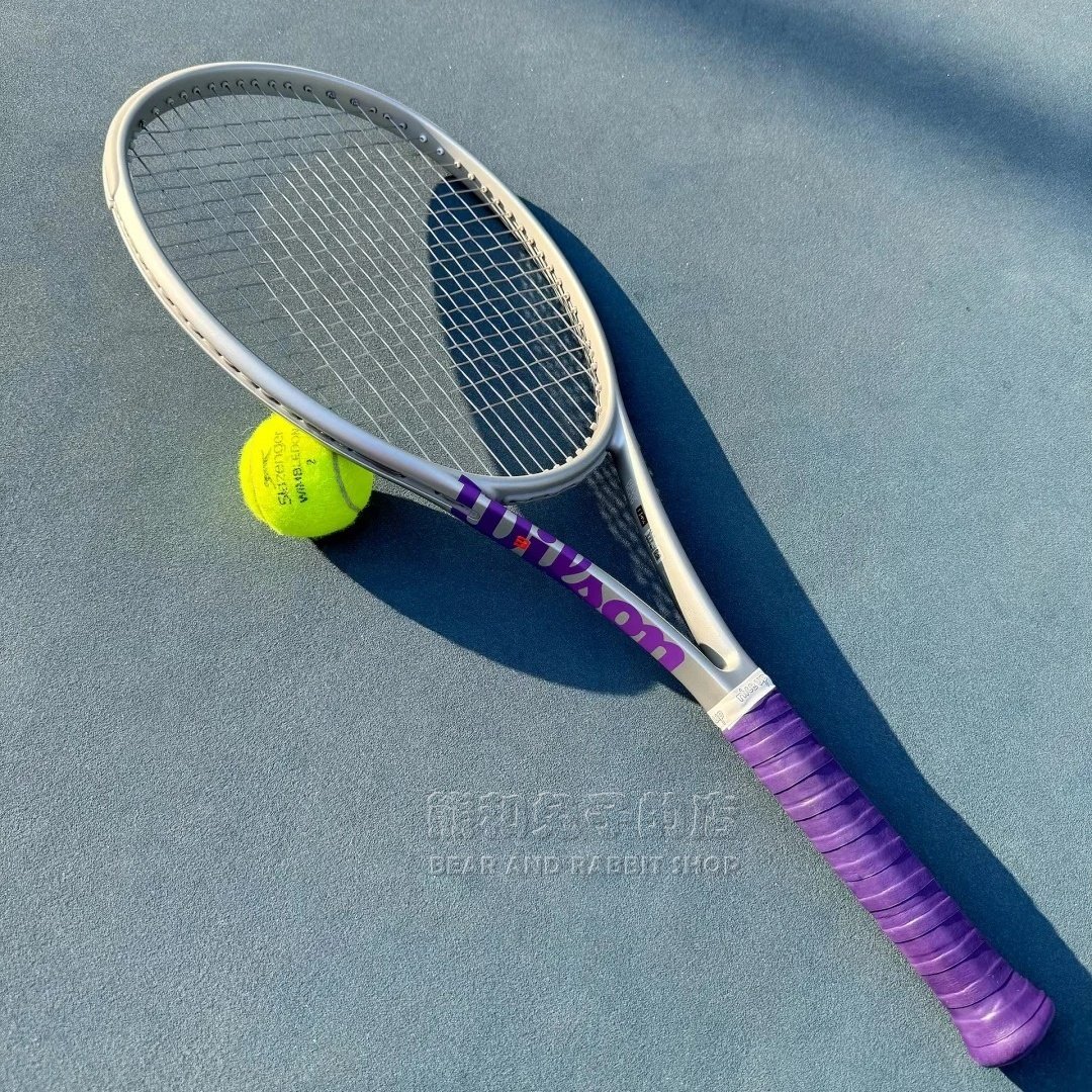 代购WILSON Clash 100L V2威尔胜定金属银紫色专业比赛网球拍刻字,运动/瑜伽/健身/球迷用品,网球拍,淘宝优惠券,粉丝福利购,淘宝优惠卷