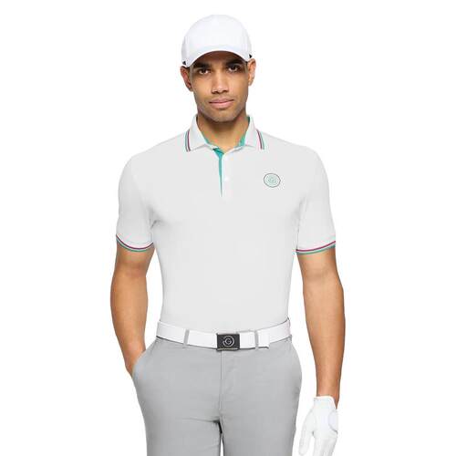 海外代购Galvin Green男士高尔夫Polo衫抗UV防护弹力常规版型