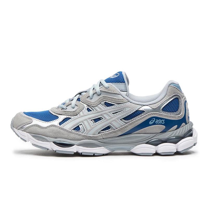 海外代购Asics/亚瑟士男士运动休闲鞋透气缓震低帮网眼拼接