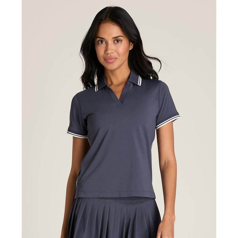 代购Wilson威尔胜女士POLO衫速干弹性舒适穿着易打理短袖翻领