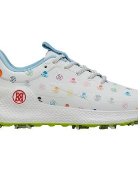 代购GFORE女士高尔夫球鞋防滑轻便透气抓地力强白色系带防水