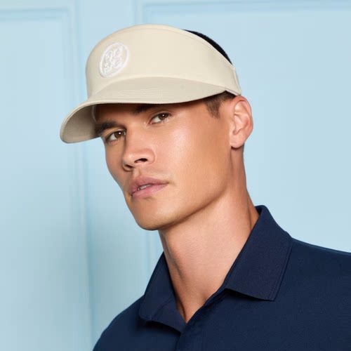 代购GFORE CHAINSTITCH米色logo刺绣空顶男女高尔夫球帽26年新款