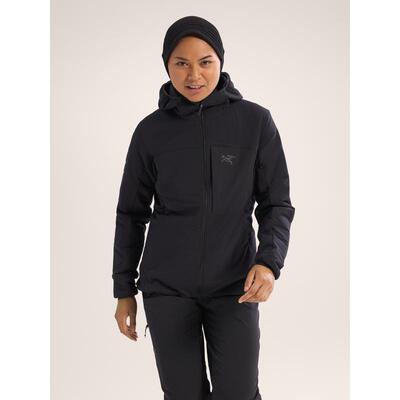 海外代购ARC‘TERYX/始祖鸟女士户外休闲衣防风保暖连帽轻量登山