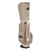 代购 MALBON GOLF男女高尔夫球包带轮设计多口袋收纳肩带可调节