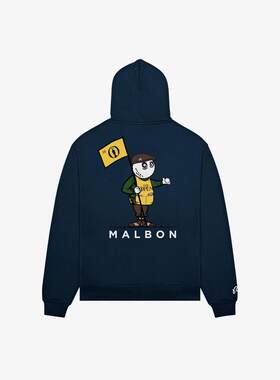 海外代购Malbon(运动卫衣，高尔夫球帽）男士高尔夫上装连帽