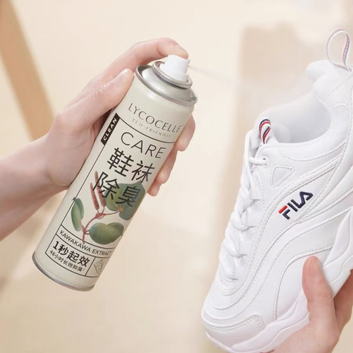 一喷除味即喷即穿！绽家鞋袜除臭喷雾220ml防异味持久清爽速干型