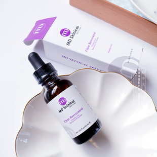 推荐!强势干掉暗黄亢老亢氧~MD Skinical MD10%白藜芦醇精华30ml