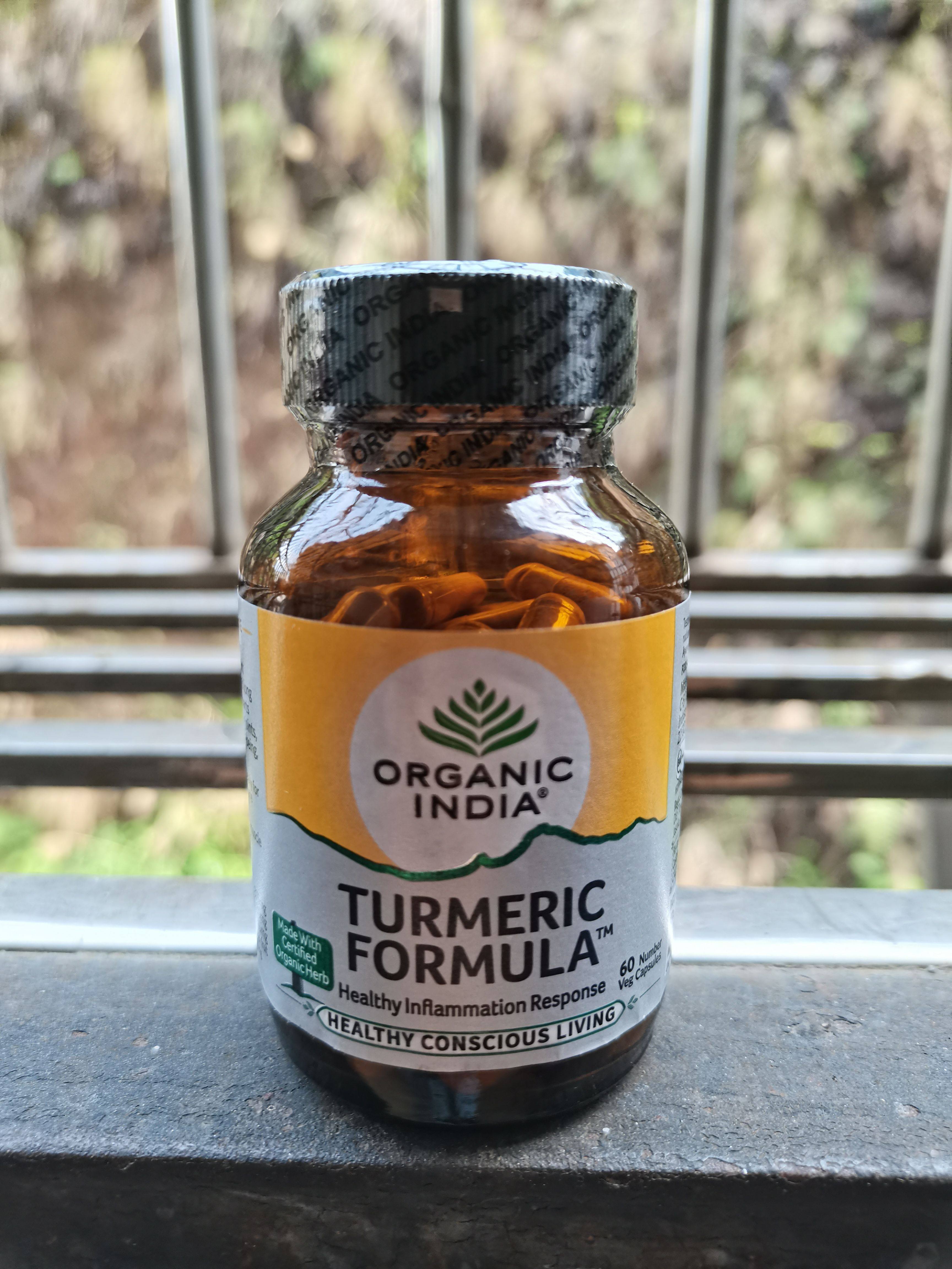 【现货】印度原装进口有机姜黄粉organic india turmeric formula