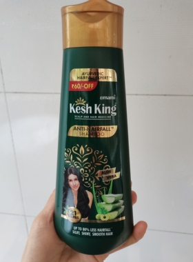 印度Kesh King 阿育吠陀发油|生发防*脱洗发水|护发素原装正品