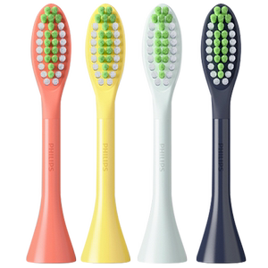 飞利浦电动牙刷头ONE系列BH1022软毛替换头2支装刷头仅适用HY1100