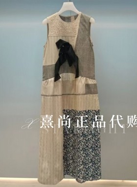 2K2OB32原3299 三皇冠国内代购专柜正品2026夏季新品3-1连衣裙