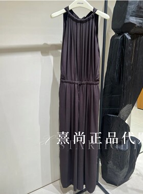红标EBF2JPS002原2899三皇冠专柜正品2026夏6A削肩无袖收腰阔腿裤