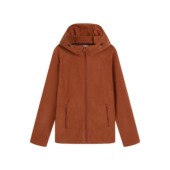 Eagle Vogue户外加厚抓绒修身 保暖纯色百搭休闲卫衣外套女