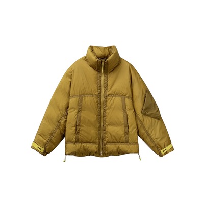 Eagle Vogue户外轻量化90白鸭绒宽松拼色防风羽绒服男女