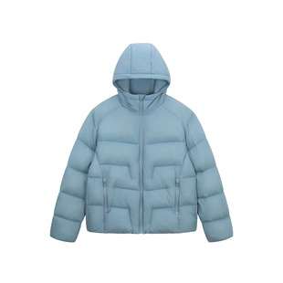 Eagle Vogue户外轻量化高充绒量90白鸭绒宽松保暖面包羽绒服