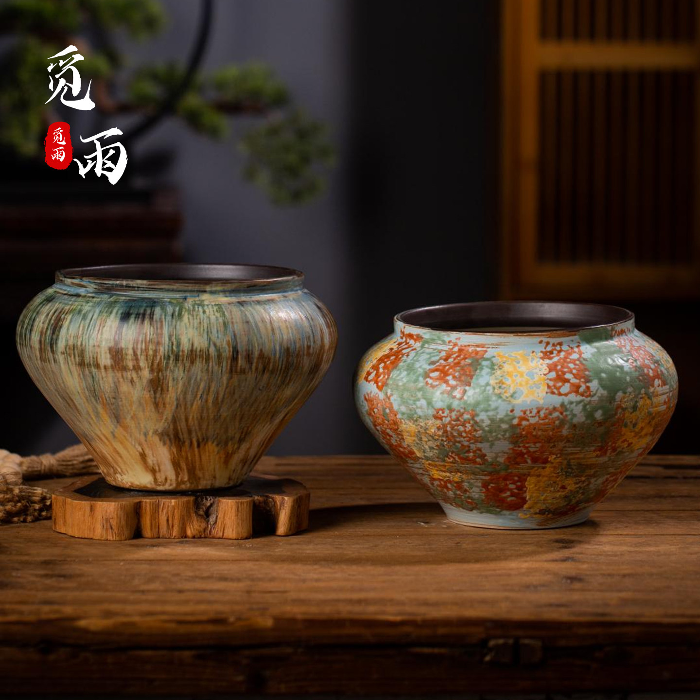 景德镇陶瓷花盆圆口盆三角梅海棠专用绿植盆透气客厅户外庭院摆设,鲜花速递/花卉仿真/绿植园艺,花盆,淘宝优惠券,粉丝福利购,淘宝优惠卷