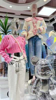 CloudSeason新款软糯毛衣舒适俏皮减龄上衣显瘦百搭针织开衫外套