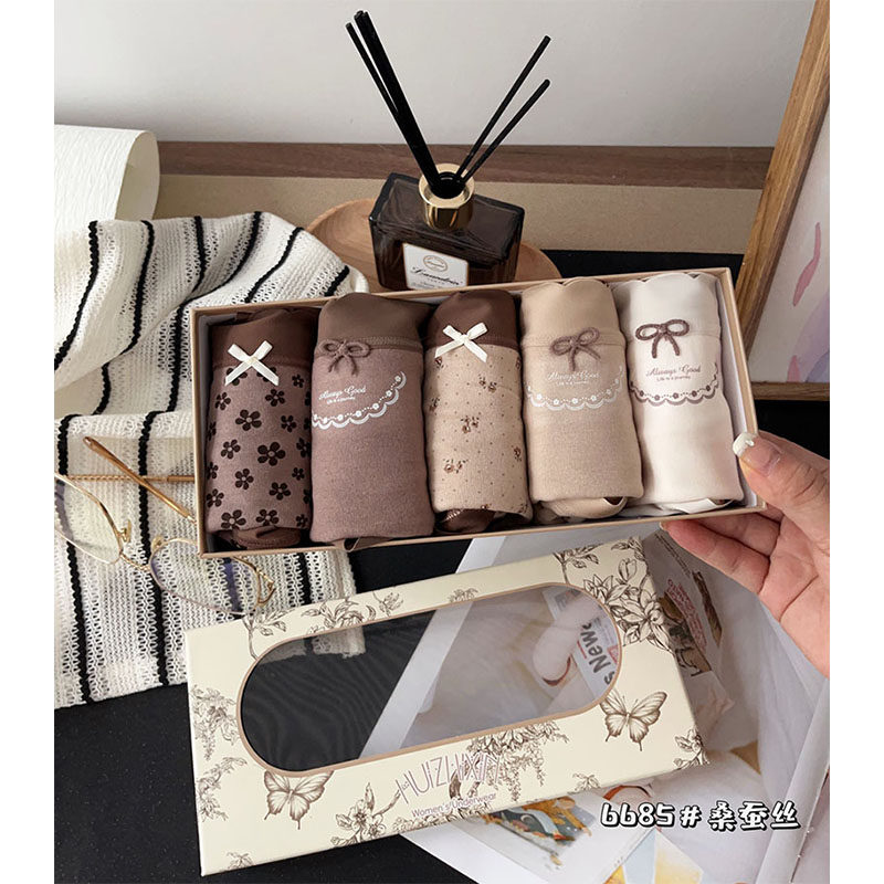 秋冬美拉德暖绒舒适三角内裤