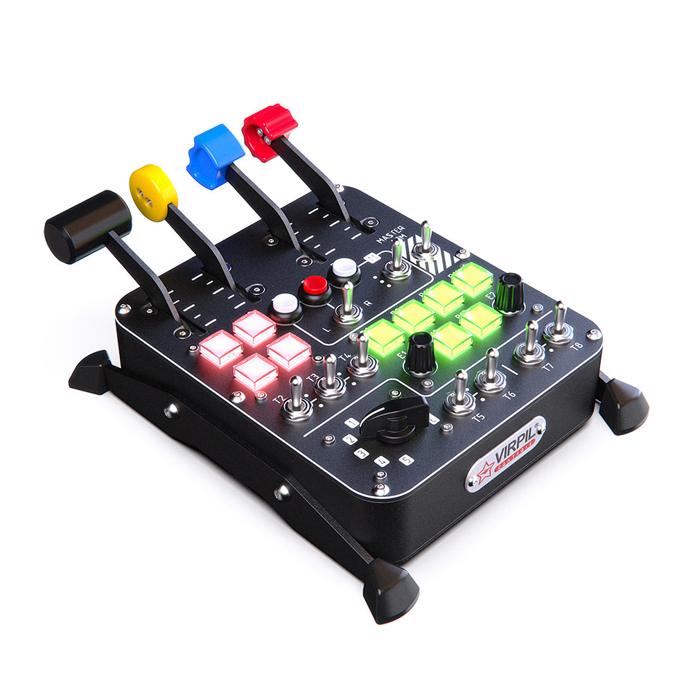 [CUBESIM] VPC Control Panel #3 Virpil 控制面板 模拟飞行