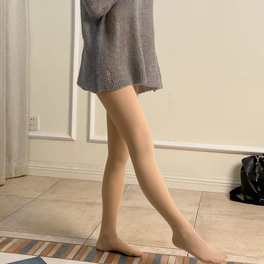 专柜正品2025秋季新款水光珠收腹提臀拉毛绒光腿神器连裤袜高弹袜