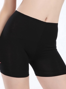 phisofa春夏新款莫代尔高弹力安全裤三分裤打底防走光女士裤短裤