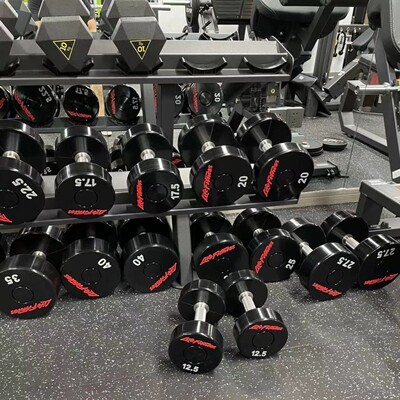 健身房哑铃CPU材质更抗摔耐磨