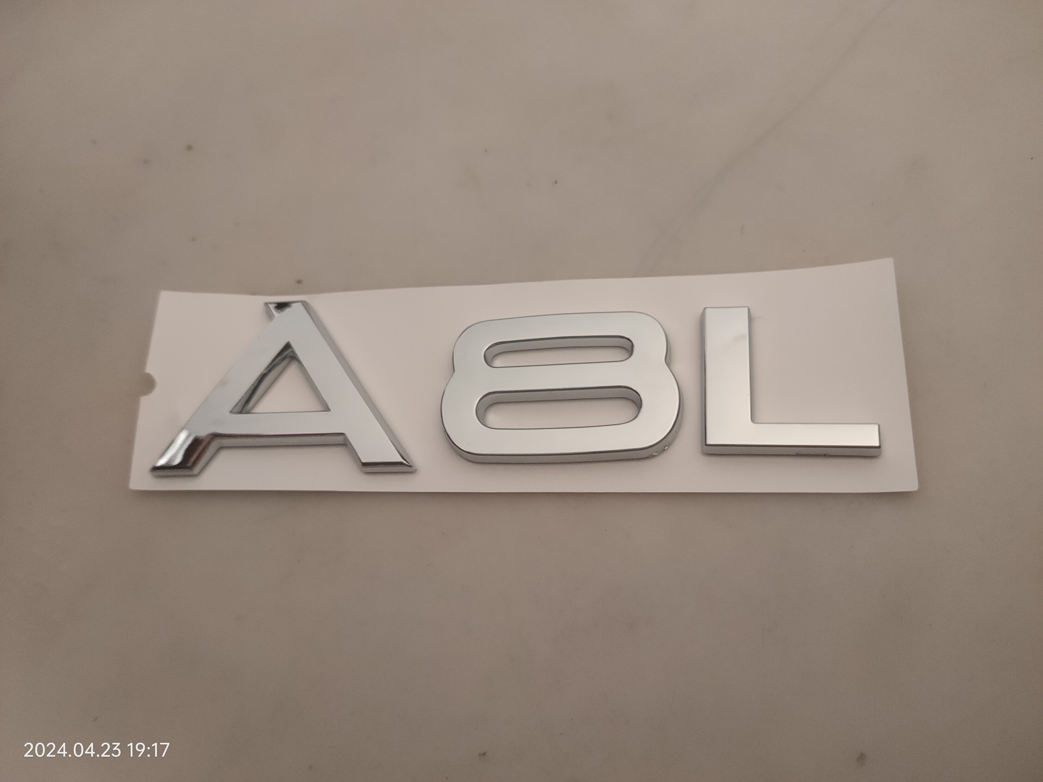 A8L尾标车标改装50 55 60TFSI排量四驱后字贴老款3.0T原车