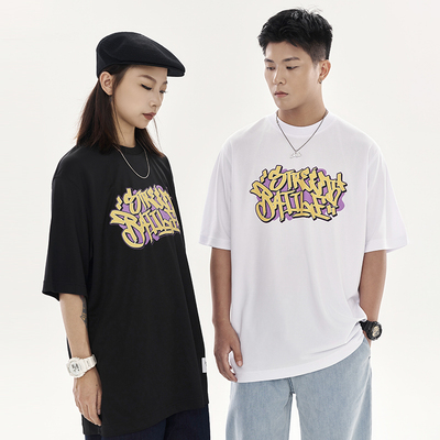 美式嘻哈BBOY街舞HIPHOP短袖