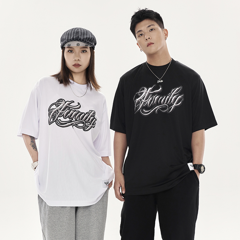 FUJAM嘻哈街舞速干运动短袖