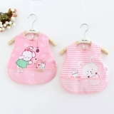 Детская майка топ, детский летний тонкий нагрудник без рукавов, водонепроницаемый фартук, юбка на девочку, с карманом, сзади на завязках