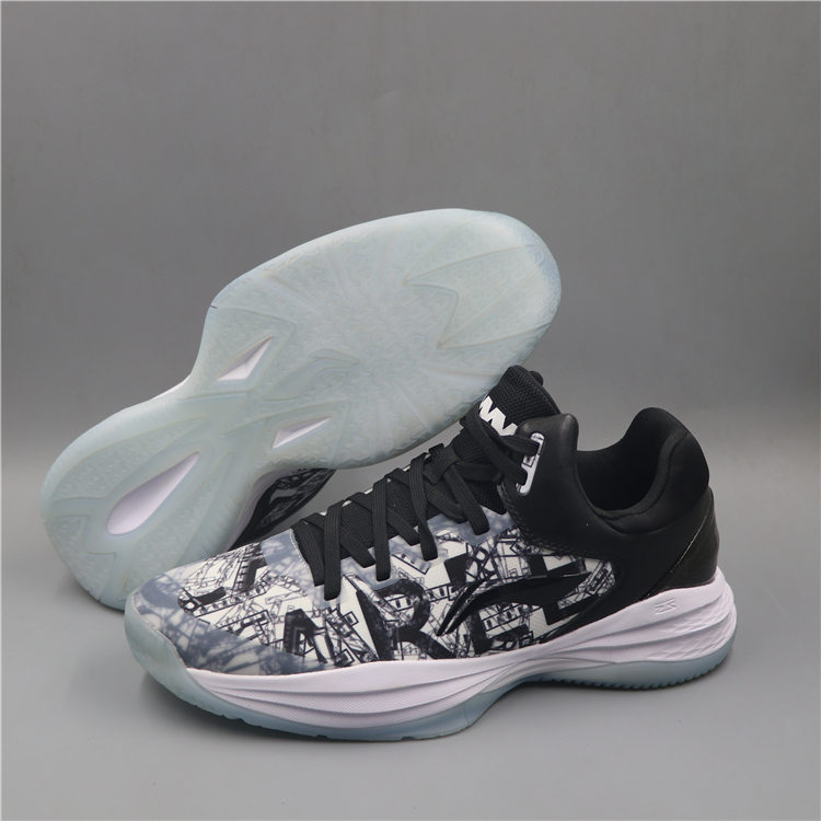 李宁篮球鞋樱花男鞋夜行者新款耐磨防滑轻便运动鞋aban071