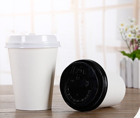 加厚纯白一次性奶茶杯纸杯咖啡杯子饮料杯豆浆杯带盖1000只