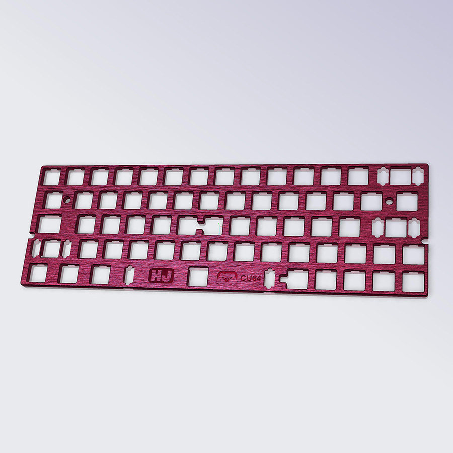 铜定位左移64客制化机械键盘配件