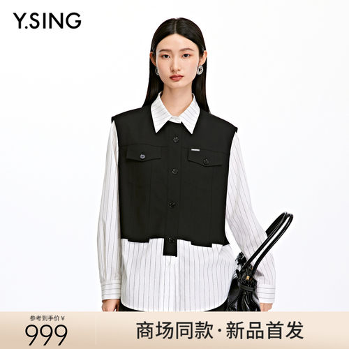 【商场同款】Y.SING衣香丽影2026春上衣160231305