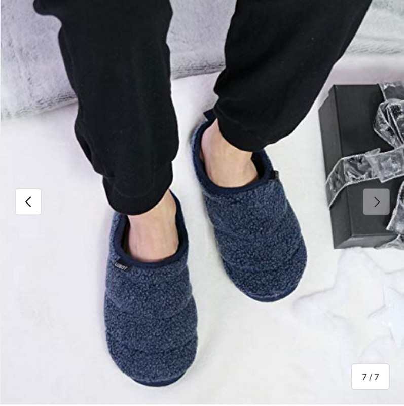 男款棉拖厚纯原保真家居鞋出口美国冬天毛毛拖鞋大童保暖拖鞋大码