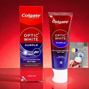 正品泰国高露洁OPTIC WHITE速感白去污渍牙膏美白牙齿