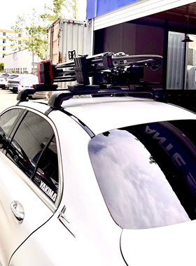 Yakima HighRoad 平放公路车千瓦Pro固定前轮式自行车架单车架