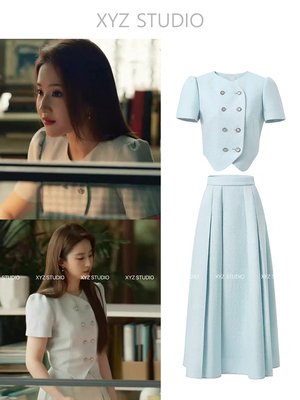 玫瑰的故事刘亦菲半身裙套装短袖