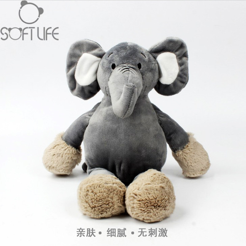 宝宝安抚玩具娃娃可入口新生婴儿陪睡公仔儿童毛绒玩偶大象0-1岁在类目 玩具/童车/益智/积木/模型, 幼儿响铃/布玩/安抚玩具, 手偶/安抚玩偶中 - 来自Buy2taobao.com提供专业的淘宝代购服务