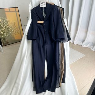 职业西装 九分铅笔西裤 女气质修身 外套马甲 西装 倩牛高端牛货