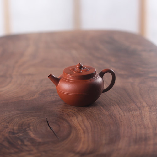 手工紫砂壶小煤窑朱泥泡茶实用款