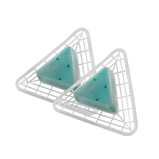 盛屏小便池器芳香卫生球厕所防堵塞洁厕三角除臭块尿斗清洁过滤网